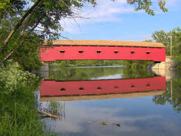 Buskirk Bridge, photo by Dick Wilson, May 30, 2005